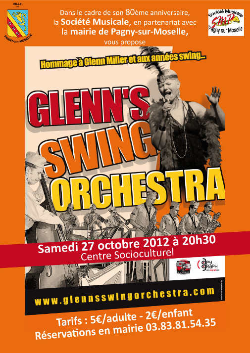 Affiche du concert a Pagny sur Moselle